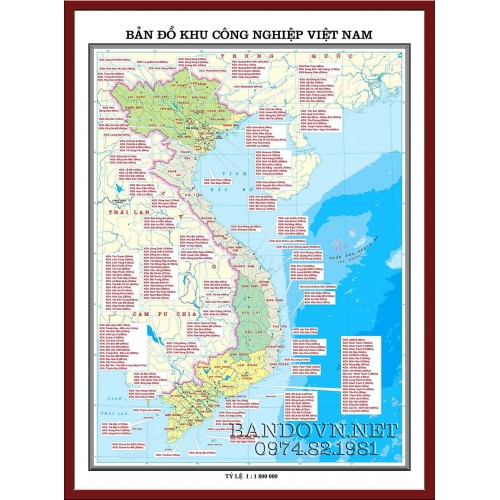 Bản đồ KCN Việt Nam
